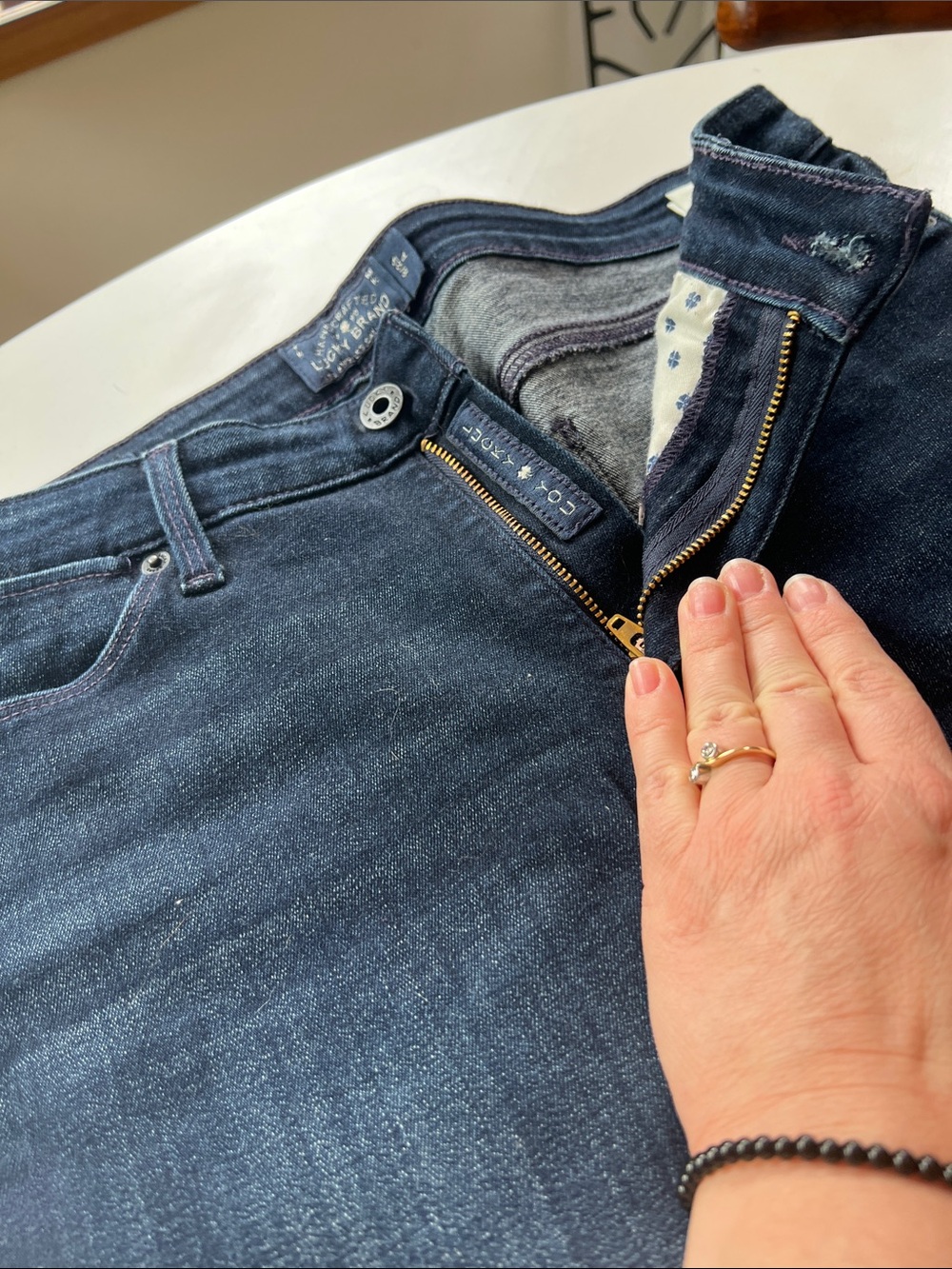 Lucky 🍀 Brand Hayden Skinny Crop Jeans